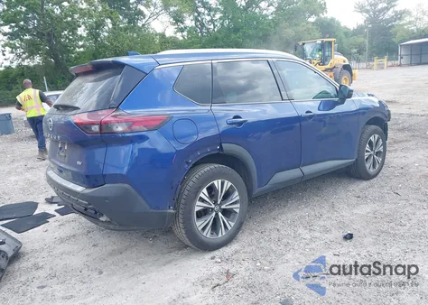 2021 Nissan Rogue Sv Fwd z USA, uszkodzony, nr VIN 5N1AT3BA6MC810252